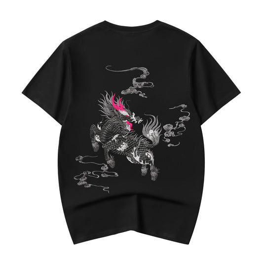 KH870 Kirin Embroidered Tee