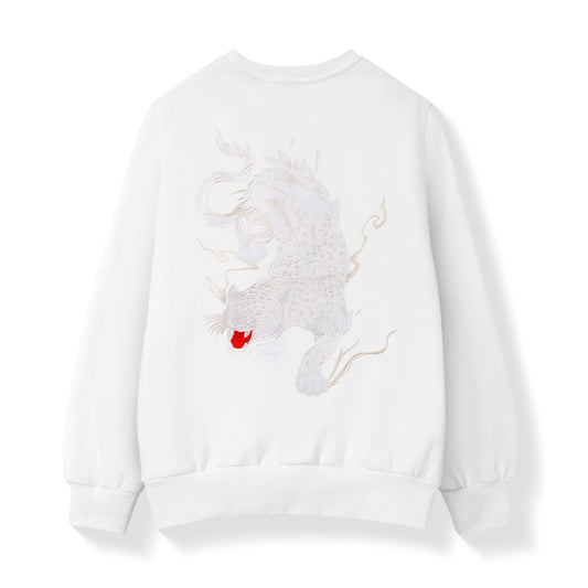 SW9202 Raging Panther Embroidery Sweater