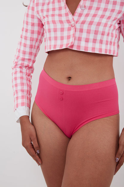 Seamless Waffle Knit Cheeky 3 Pack