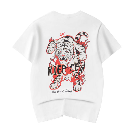YeT027 Inferno White Tiger Tee