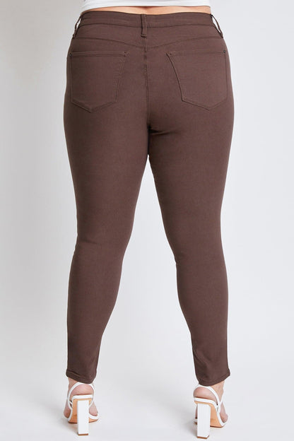 Women's Plus Mid Rise Hyperstretch Skinny Pants