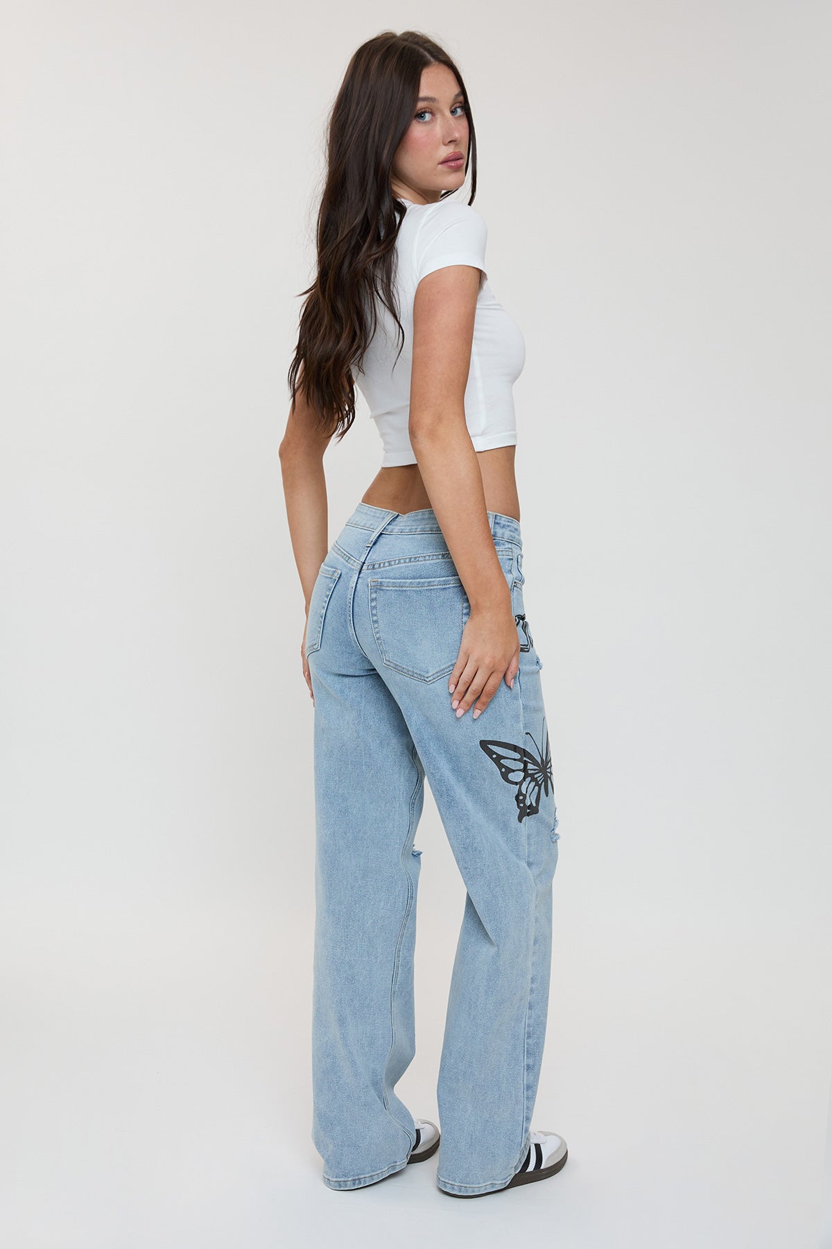 Women's Britney Wide Leg Jeans