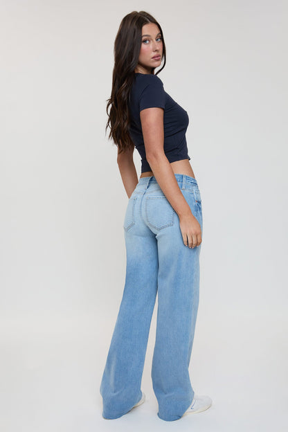 Women's Britney Low Rise Wide Leg Jeans
