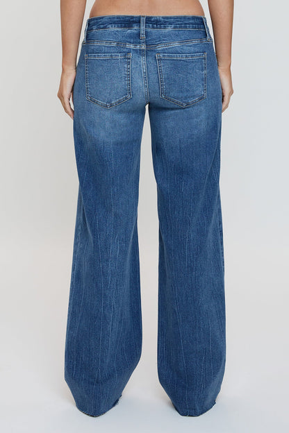 Women's Britney Low Rise Wide Leg Jeans