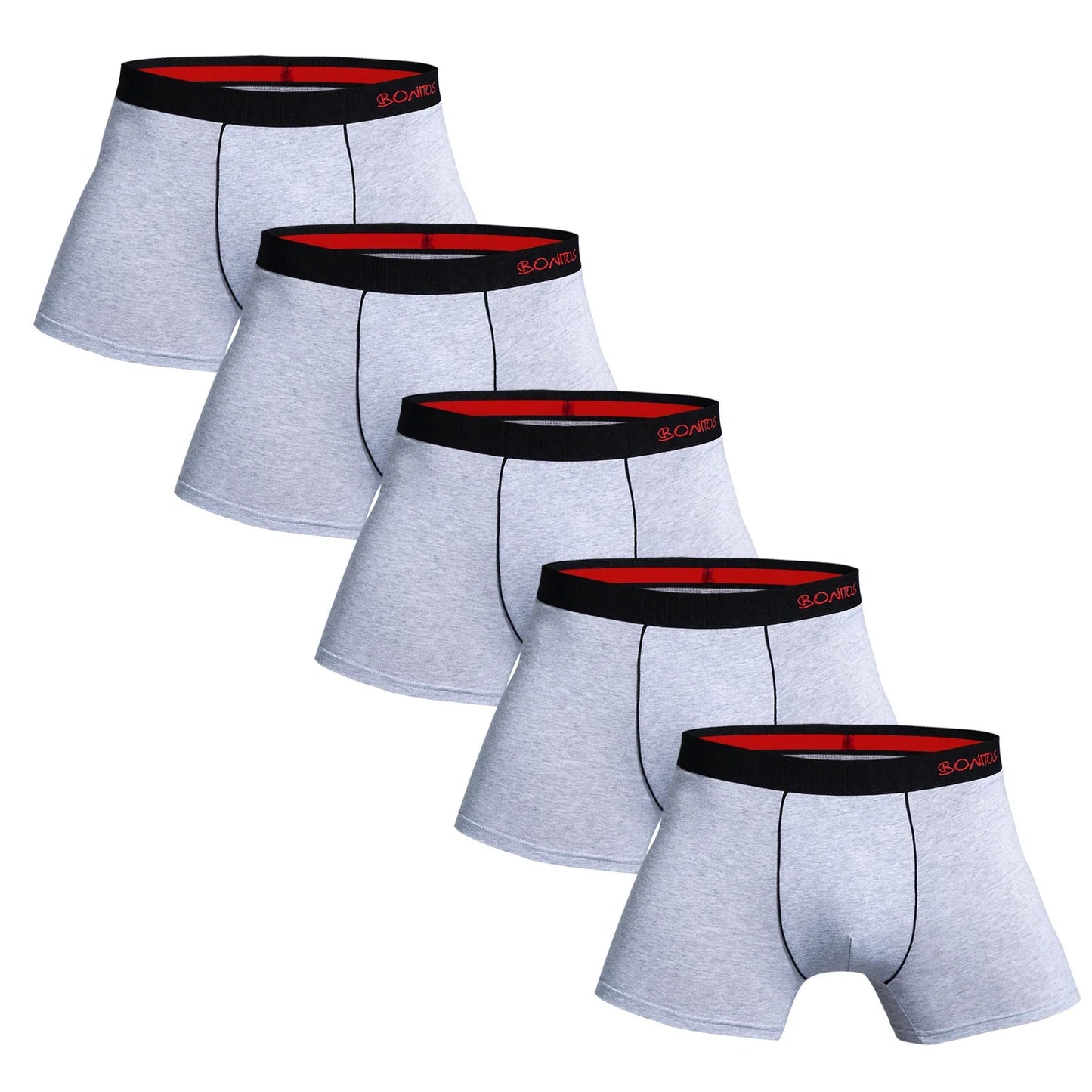 5pcs Pack Cotton Men Underwear Boxers