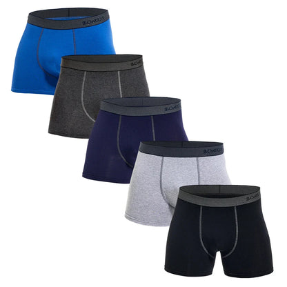 5pcs Pack Cotton Men Underwear Boxers