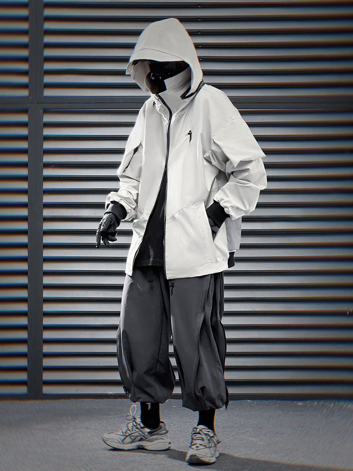 HiJ35 Grey Tech Jacket