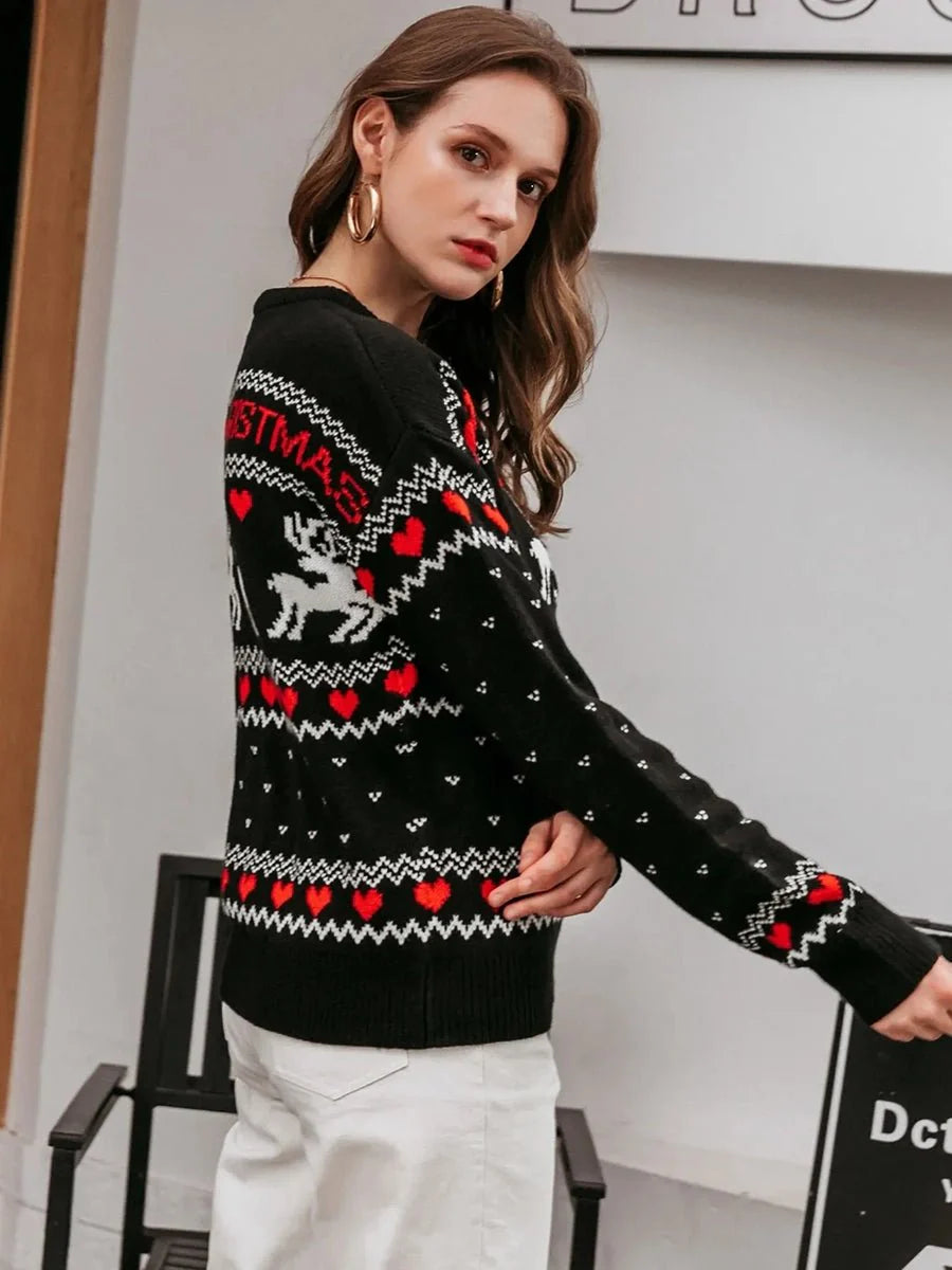 Jamila Christmas Sweater: Perfect for Cheer