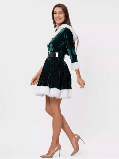 Shanta Christmas Dress: Festive Holiday Style