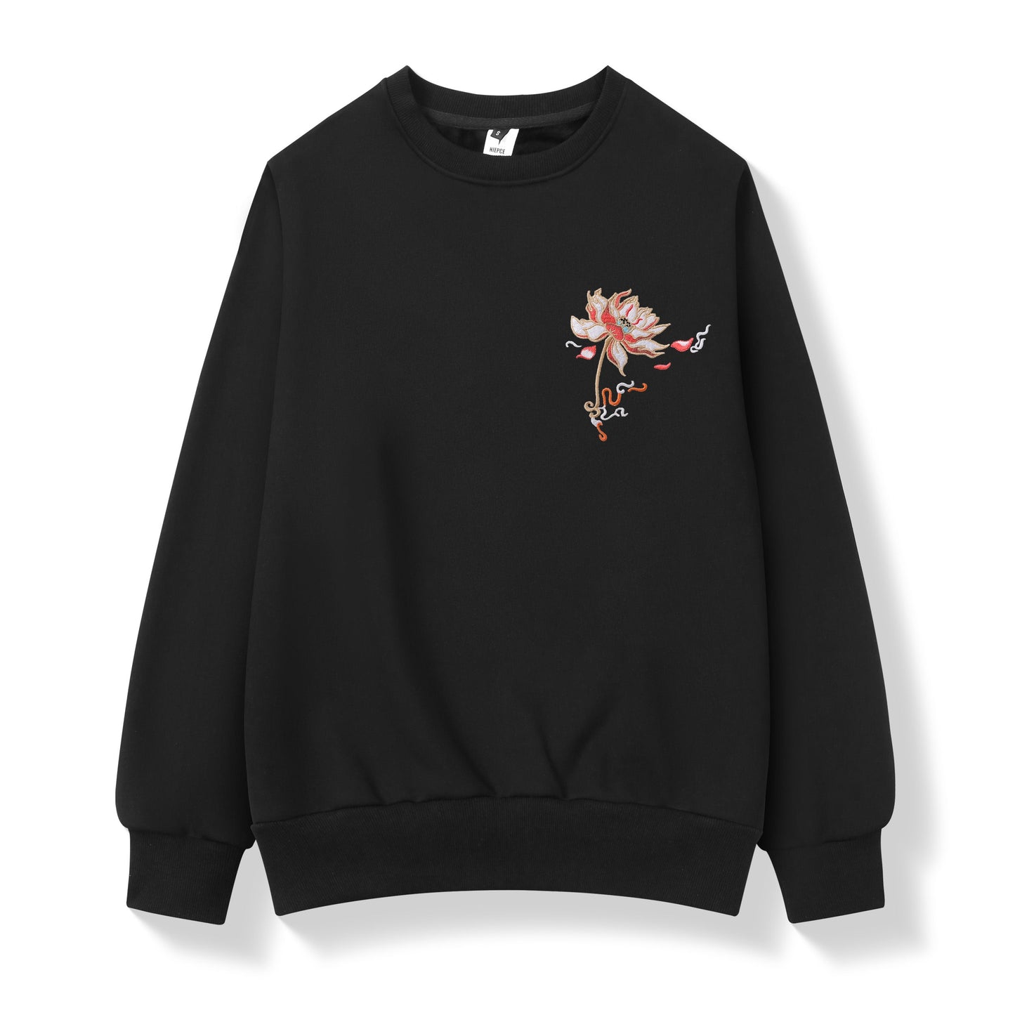 SW9010 Blue Phoenix Embroidery Sweater