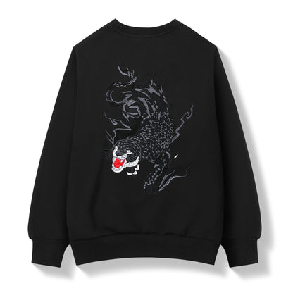 SW9202 Raging Panther Embroidery Sweater