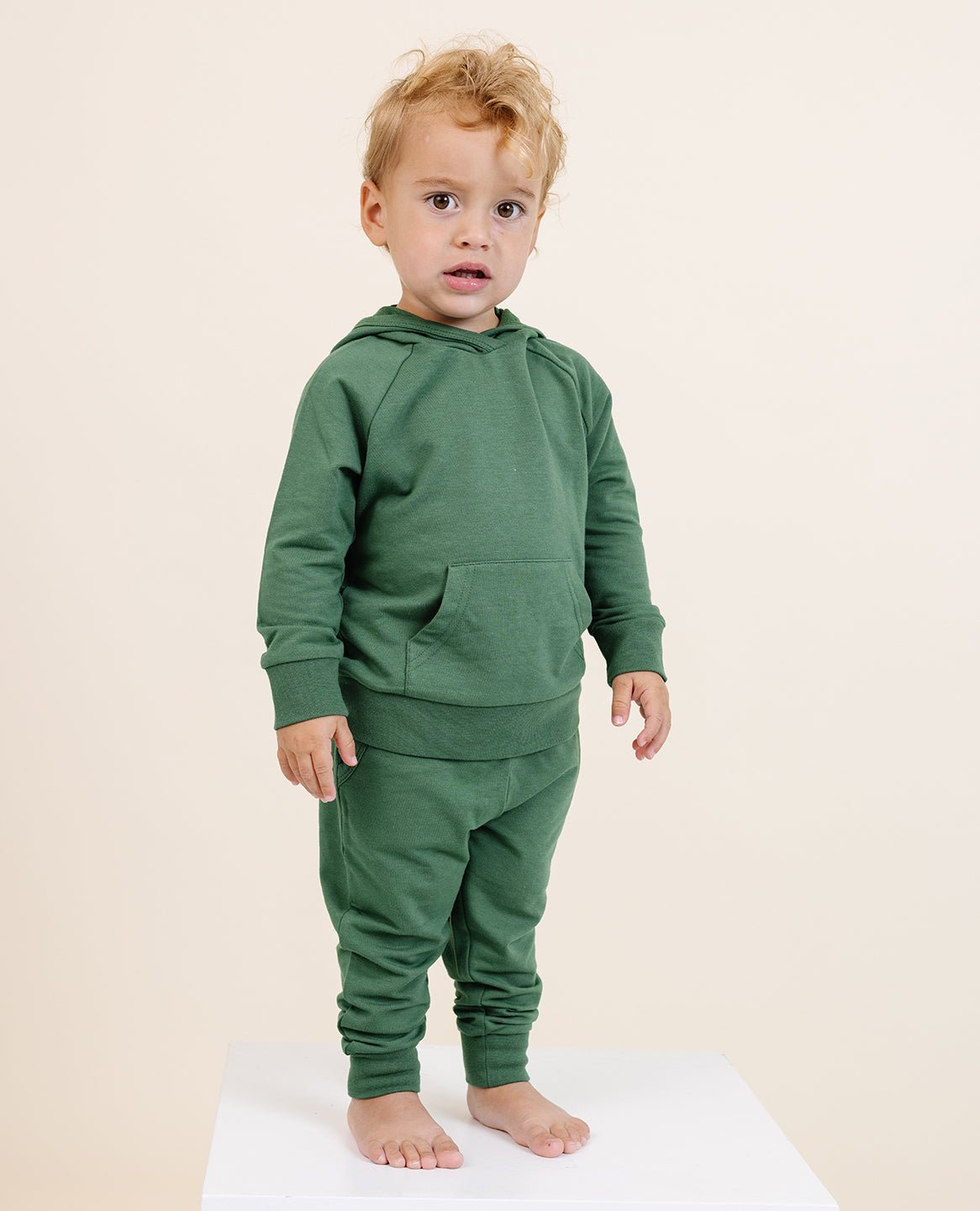 The Coziest Jogger in Moss